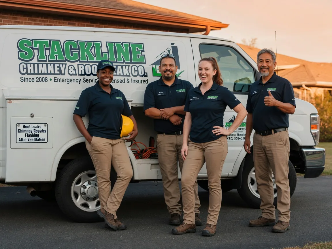 Chimney flashing repair company in Greenwood, MS